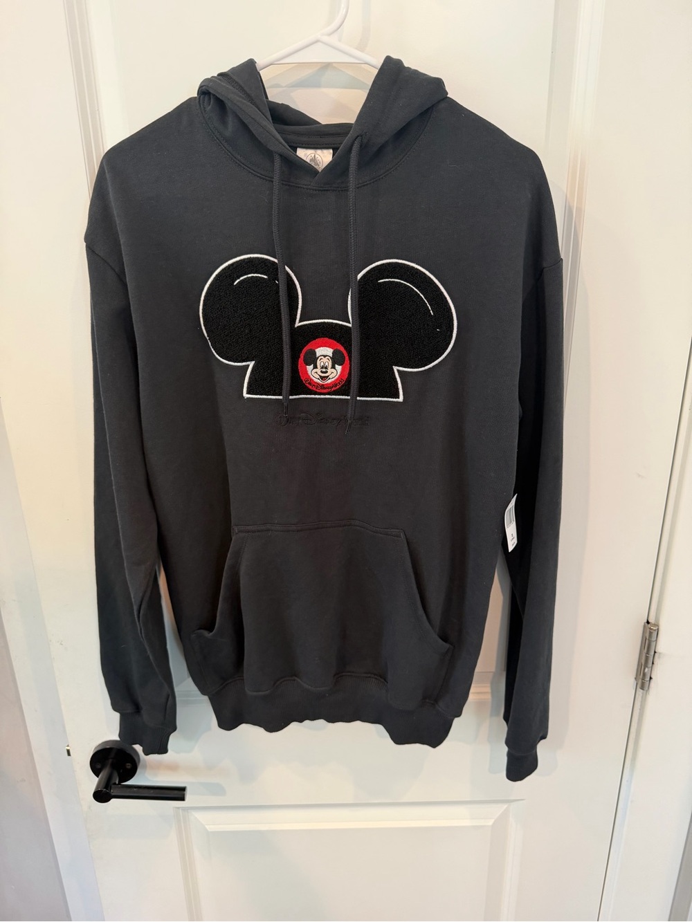NWT Disney Parks Disneyland Mickey Mouse Ear Hat pullover hoodie size XS
